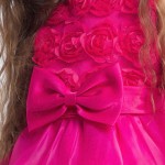 robe cérémonie enfant Elodie fuchsia