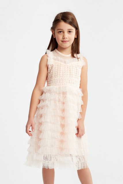 robe cérémonie fille, robe princesse fille, robe de communion, robe demoiselle honneur enfant