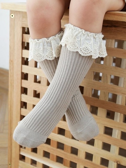 chaussette haute fille, chaussettes bebe, chaussettes fille, chaussettes, bebe, fille 