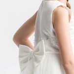 Robe cérémonie enfant Fabienne blanc