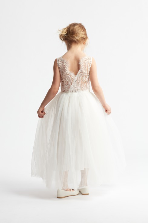 robe cérémonie fille, robe princesse fille, robe de communion, robe demoiselle honneur enfant