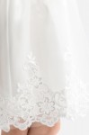 robe demoiselle honneur enfant Claire blanc