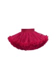 Jupe fille, tulle, bordeaux, élégance, confort, polyamide, coton, occasions spéciales, taille, ballerines