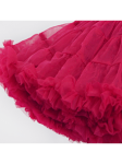 Jupe fille, tulle, bordeaux, élégance, confort, polyamide, coton, occasions spéciales, taille, ballerines
