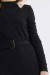 robe de cérémonie fille, robe élégante fille, robe Leticia, robe noire fille, robe confortable fille, robe occasion spéciale fille