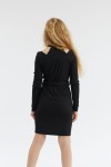 robe de cérémonie fille, robe élégante fille, robe Leticia, robe noire fille, robe confortable fille, robe occasion spéciale fille