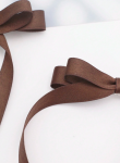 barrettes fillette, accessoires cheveux enfant, barrettes satin marron, barrettes élégantes, accessoires coiffure fillette, barrettes pour événements