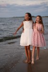 robe cérémonie fille, robe fille mariage, robe naya, robe blanc crème, robe fleurs 3d, robe communion, robe enfant élégante, zoya fashion