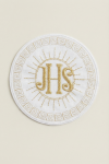 écusson communion, applique ihs, broderie hostie dorée, décoration aube communion, accessoire première communion, patch brodé religieux, ornement liturgique