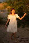 robe cérémonie fille, robe fille mariage, robe communion fille, robe demoiselle d'honneur enfant, robe blanche fille, robe manches bouffantes, zoya fashion