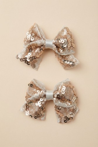 Barrettes cheveux paillettes