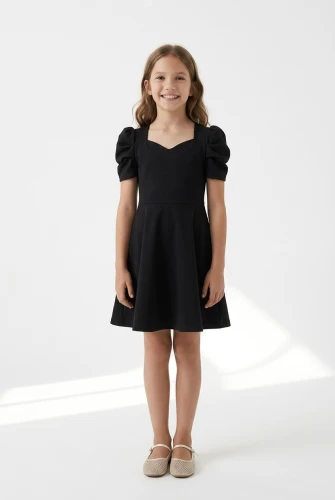 Robe de cérémonie fille Vesper noire