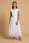 robe princesse fille, robe cérémonie fille, robe petite fille, robe fillette, robe cérémonie bébé, robe de communion, robe demoiselle honneur enfant,