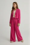 Ensemble de cérémonie fille Emi fuchsia, ensemble fuchsia pour fille, mode enfantine de cérémonie, tailles 140-164 cm, ZOYA Fashion France