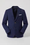 Costume garçon Sam bleu marine – veste seule sans mannequin, vue de face