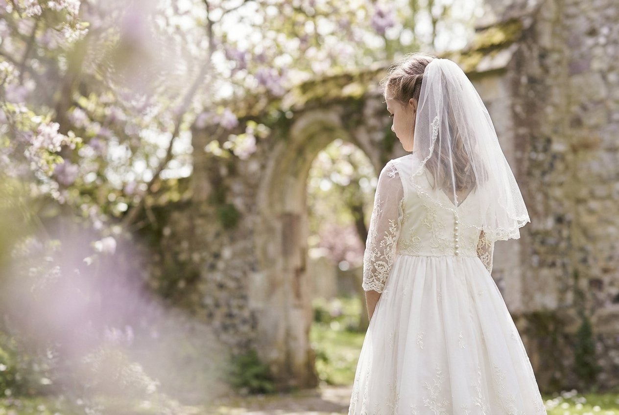 Robe de communion 2026 : le guide serein, étape par étape, pour les parents