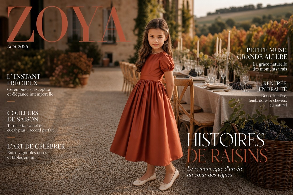 Robes mi-longues pour filles : mon édito de fin d'été pour les mariages de septembre